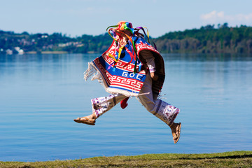 TRADITIONAL DANCING BY THE LAKE