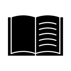 Book icon vector sign and symbol on simple design