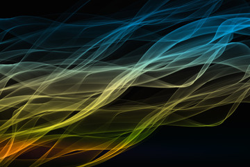 Geometric abstract background with colorful lines