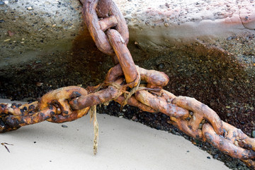 rusty chain