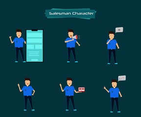 salesman character set bundle