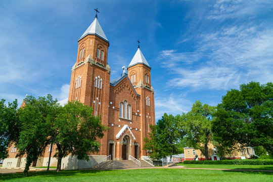Historic Heritage Catholic Church Saskatchewan Canada