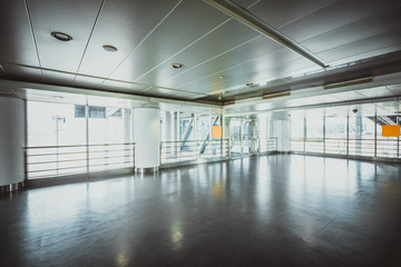 Interior of the airport