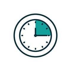 Isolated clock instrument vector design