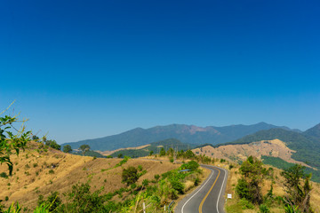 Scenic view mountains Against sky