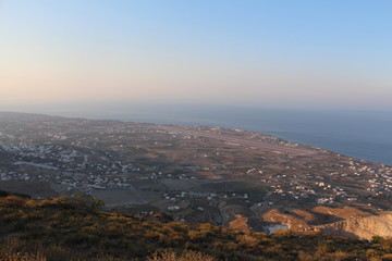 aerial view of the city