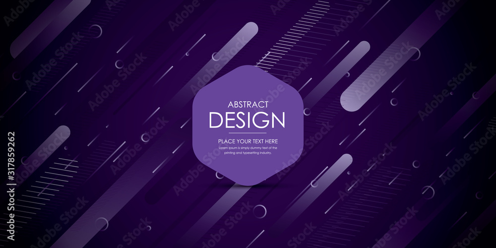 Poster abstract background with lines
