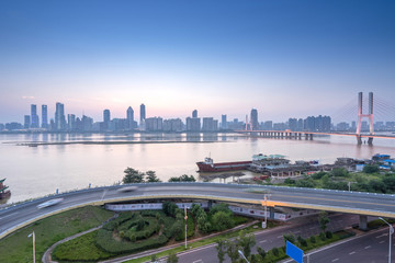 Fototapeta premium Panoramic picture of China nanchang