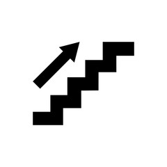 Stair way, ladder icon