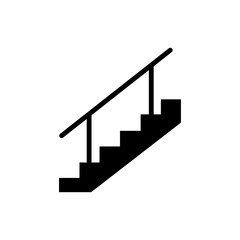 Stair way, ladder icon