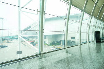 Interior of the airport