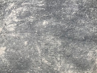 Cement stains are buried on black plastic. For backgound.