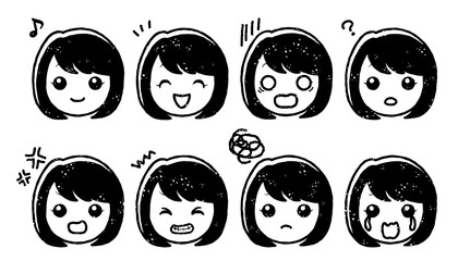 表情はんこセット3