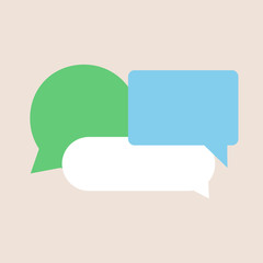 Typing in a chat bubble icon illustration isolated vector, comment sign symbol. Stock vector illustration isolated on background. eps 10