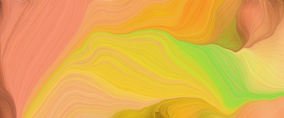 moving header with sandy brown, golden rod and dark khaki colors. very dynamic curved lines with fluid flowing waves and curves