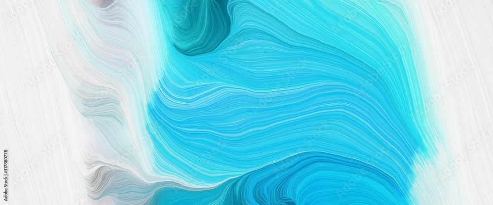 Poster modern designed horizontal header with lavender, dark turquoise and light blue colors. very dynamic 