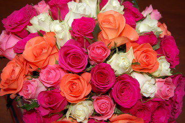 Bouquet de roses
