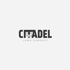 Citadel lettering logo