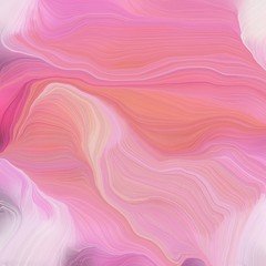 modern soft swirl waves background illustration with pastel magenta, pastel pink and light coral color