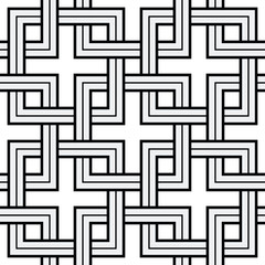 Viking Seamless Pattern - Chained Squares