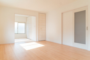 新築住宅のリビング