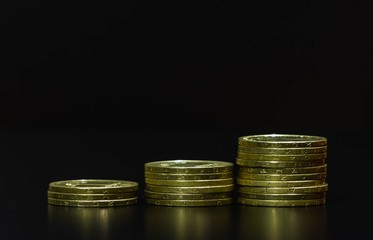 stack of coins