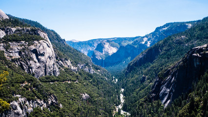 Amazing nature in the "Yosemite National Park", California, USA