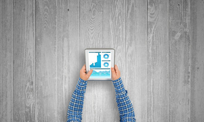 Using financial application