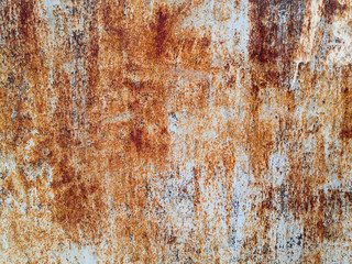 texture of rusty metal
