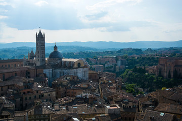 Obraz premium Dom von Siena, Toskana, Italien