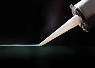 Craftsmen are using silicone adhesives for general and industrial applications.