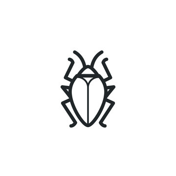 Insect logo bug animal fly beetle bee mosquito biology wing cockroach small cartoon mascot buzz insecticide 