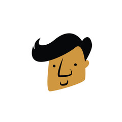 Cartoon character illustration mascot happy funny cute smile sketch doodle joy face human people children adult education kindergarten kids cheerful play childhood adventure 