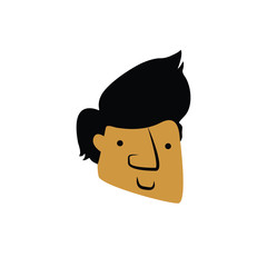 Cartoon character illustration mascot happy funny cute smile sketch doodle joy face human people children adult education kindergarten kids cheerful play childhood adventure 