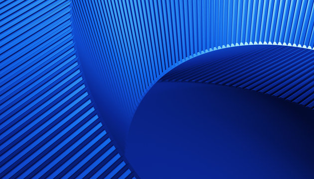 Abstract 3d render, futuristic design, modern technology background