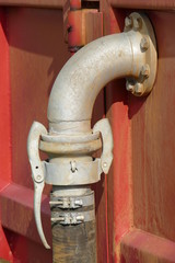 Metallrohr für Grundwasserabsenkung, Deutschland, Europa