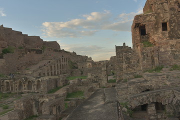 Golconda fort, Hyderabad, Telangana, India