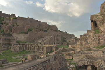 Golconda fort, Hyderabad, Telangana, India