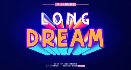 premium text effect editable vector template, neon night style, modern look, with the effect of shining light, everything can be changed and adjusted according to the needs of the event and more © rozikan