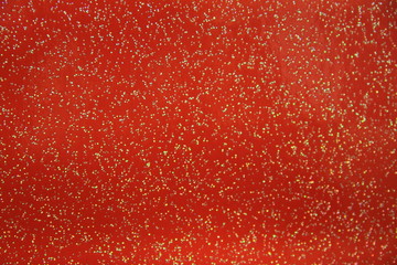 Red sparky linoleum interior coating