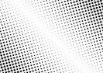 Abstract halftone dotted background. Monochrome pattern with dot and circles.  Vector modern futuristic texture for posters, sites, business cards, postcards, interior design, labels and stickers.