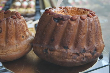 Delicious kouglof cake bakery shop