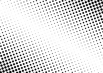 Abstract halftone dotted background. Monochrome pattern with dot and circles.  Vector modern pop art texture for posters, sites, business cards, cover postcards, interior design, labels, stickers.