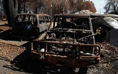 After The Fire. A Death Here
