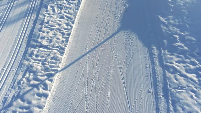 Cross Country Ski Track 