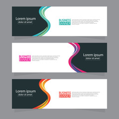 Banner background.modern template design.Vector illustration.