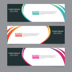 Banner background.modern template design.Vector illustration.