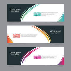 Banner background.modern template design.Vector illustration.