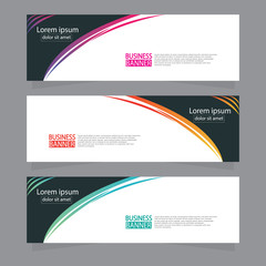 Banner background.modern template design.Vector illustration.
