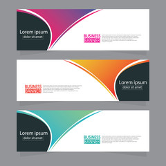 Banner background.modern template design.Vector illustration.